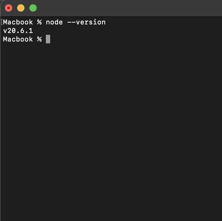 How to install NodeJS on macOS Ventura or Sonoma